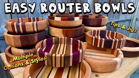 Router Bowl Templates